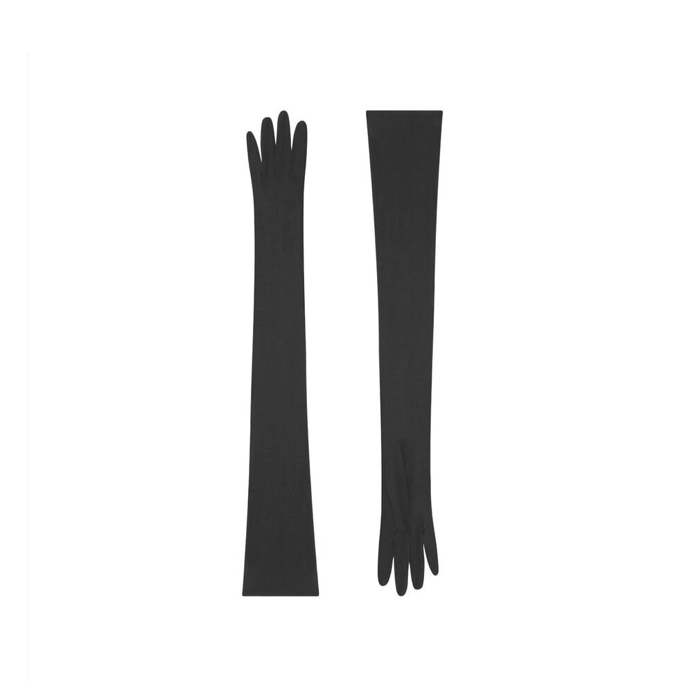 NWT Saint Laurent YSL Long Stretch Opera Gloves Size 7 / S